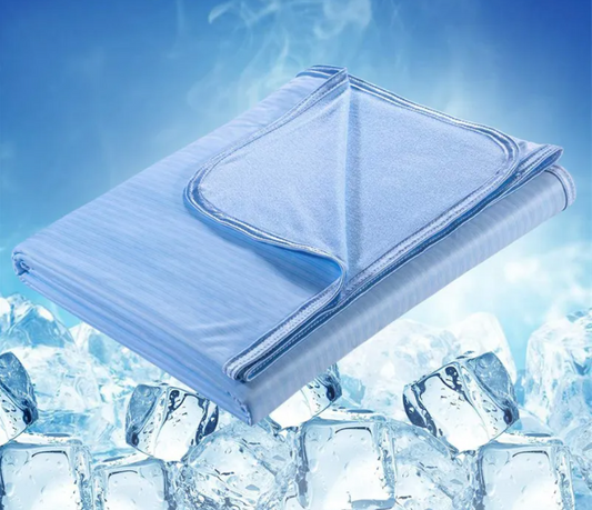 Couverture Rafraîchissante Double Face – Élégance et Fraîcheur pour Vos Nuits d’Été